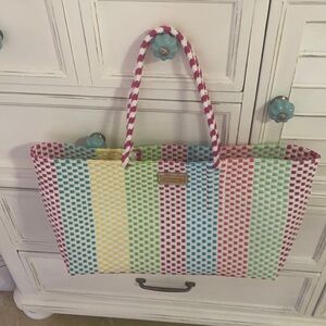 Lilly Pulitzer Woven Tote. NWOT